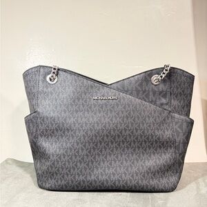 Michael Kors Charcoal Shoulder Bag